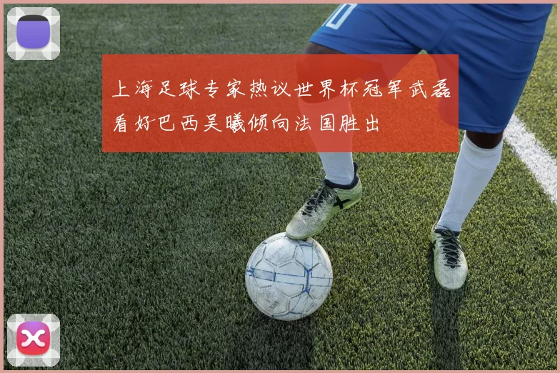 上海足球专家热议世界杯冠军武磊看好巴西吴曦倾向法国胜出